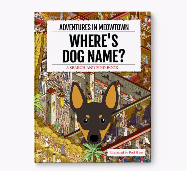 Personalised English Toy Terrier Book: Where's English Toy Terrier? Volume 2